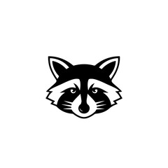 Raccoon Head Logo Design