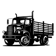 Stake Bed Truck Logo Design