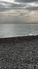 Beautiful sun glare on the sea
