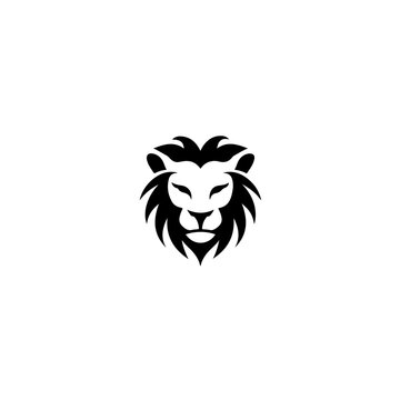 Lion Face Vector Logo