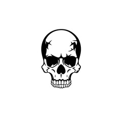 Miise Skull Vector Logo