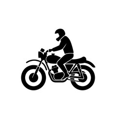 Fototapeta na wymiar Motorcycling Vector Logo