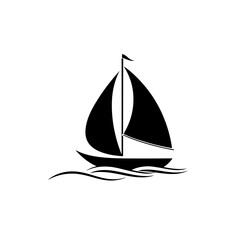 Nautical Sea Decoration Vector Logo