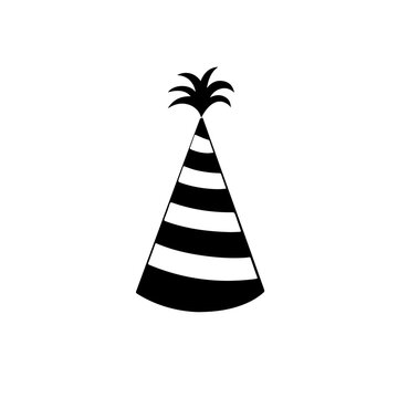 Party Hat Vector Logo