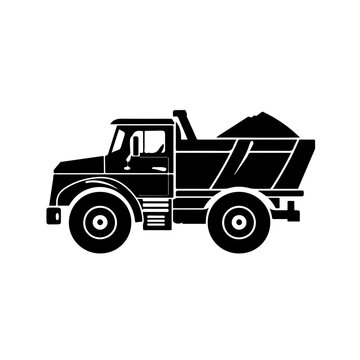 Scrapper Truck Vector Logo