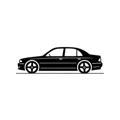 Sedan Car Vector Logo