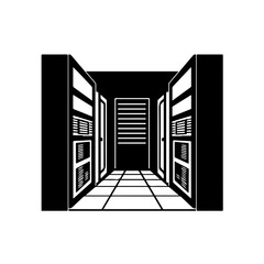 Server Room Vector Logo