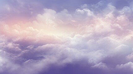 Fototapeta premium Purple Sky Soft light background