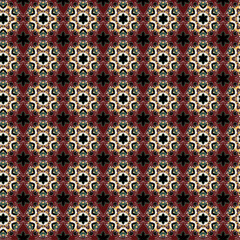 seamless pattern with flowers