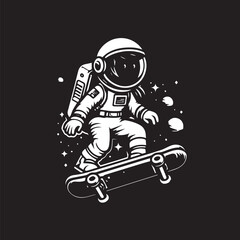 illustration of a astronout  