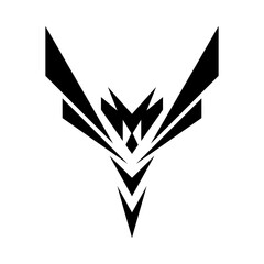 Wasp Vector Logo Design Template