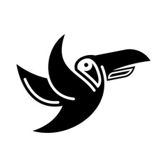 Toucan Vector Logo Design Template