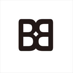 Print BB letter logo design for your brand and company identity