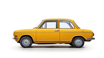 Car isolated on a white background