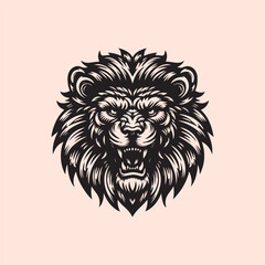 Obraz premium lion head with wings