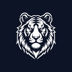 lion head vector