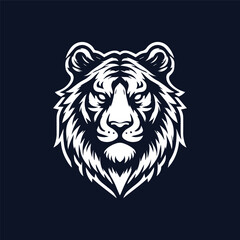 lion head vector