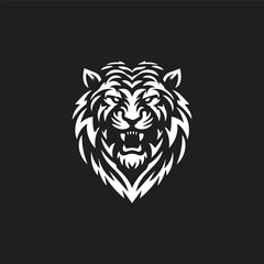 tiger head vector