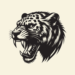 tiger head vector