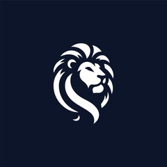 lion head silhouette