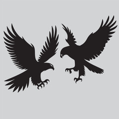 eagle with wings