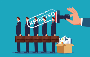 Total layoffs, layoffs or reductions in staff and budgets, downturns in the economy or sales performance, and the entire workforce is stamped with rejection