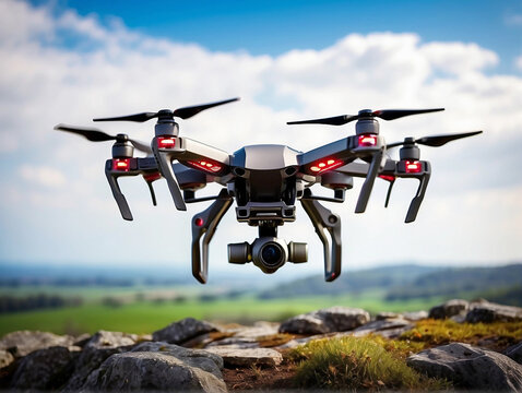 The 4k Best Drones Flinging camera for Photos Ai generative.