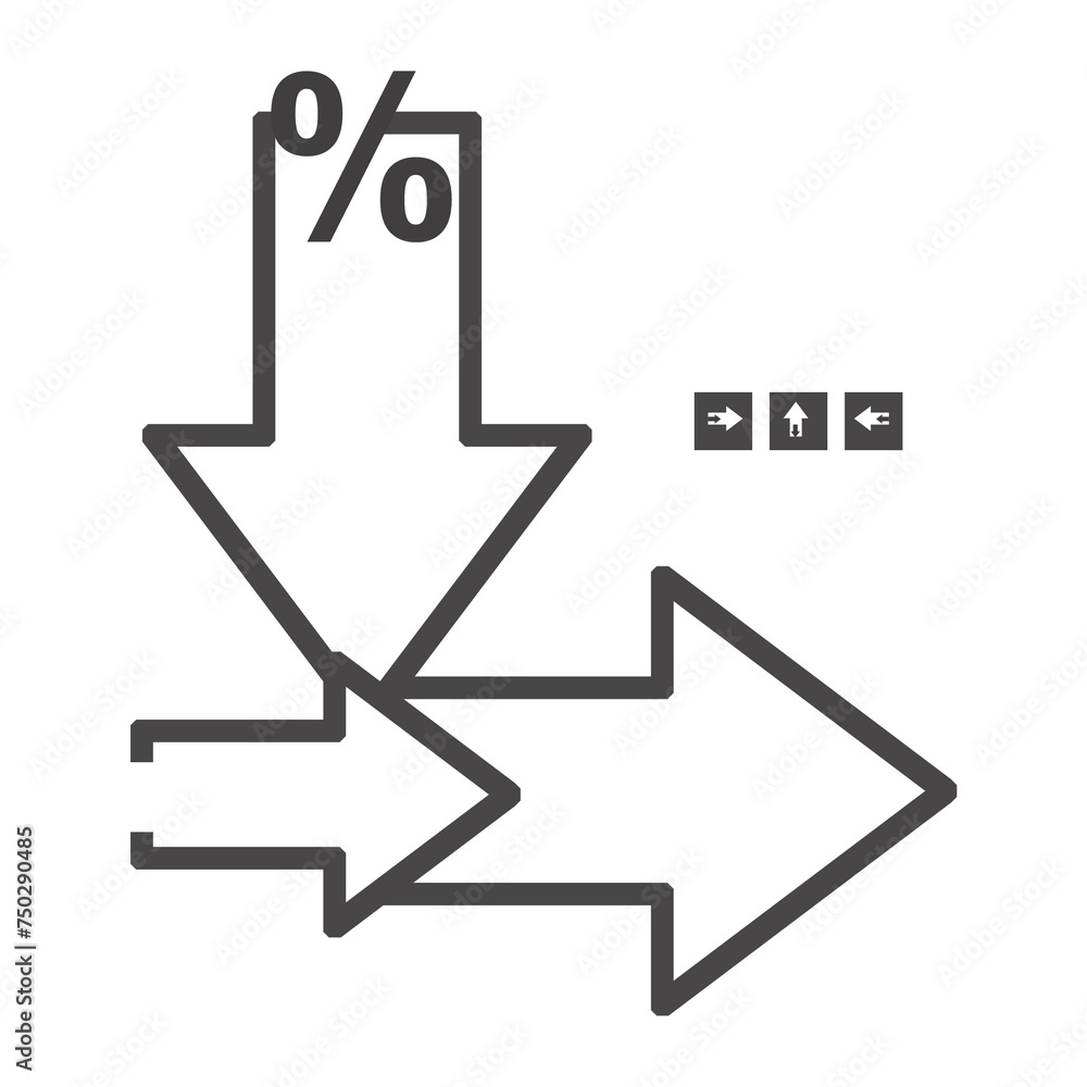 Poster 2d digital abstract business networking background