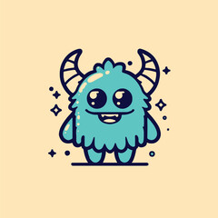 cartoon monster