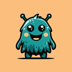cartoon monster