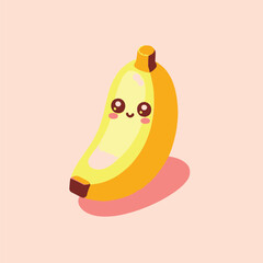 cute banan cartoon