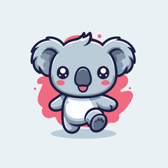 cute cartoon of koala