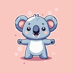 koala cute cartoon illustrations