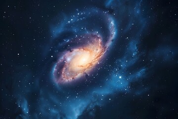 Obraz na płótnie Canvas Magazine Photographer Capturing Vibrant Galactic Nebulae