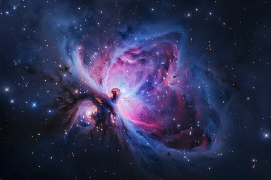 Magazine-worthy Astrophotography of Vibrant Swirling Nebulae