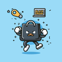 illustration of a black friday