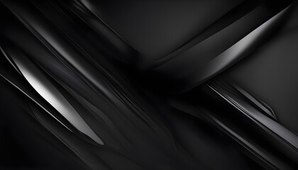 Obraz premium abstract elegant dark design for desktop background wallpaper, black, grey, deep theme