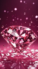 Pink crystal