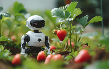 Robot Gardening Vegetable