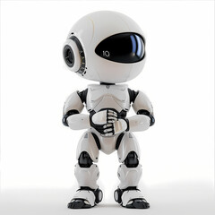 Robot 3D design Illustration