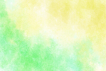 和柄　新緑　水彩　背景