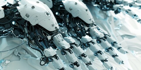 AI Generated: Exploring the Photorealistic Multitude of Robot Hands in Electronic Control