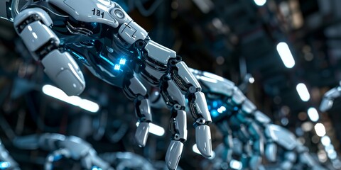 AI Generated: Exploring the Photorealistic Multitude of Robot Hands in Electronic Control