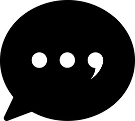 Chat, messaging icon