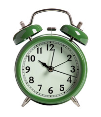 alarm clock isolated on transparent background