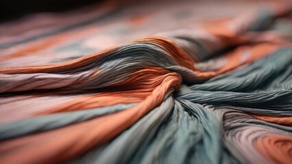 colorful wool fabric - obrazy, fototapety, plakaty
