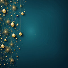 golden christmas background