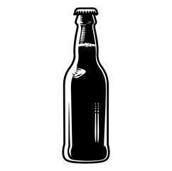 glass beer bottle icon shape symbol