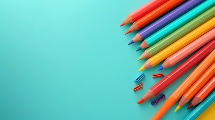 Fototapeta premium International Colour Day background with copy space area for text. Abstract background. Colorful background. Business and media social background.