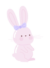 easter cute rabbit